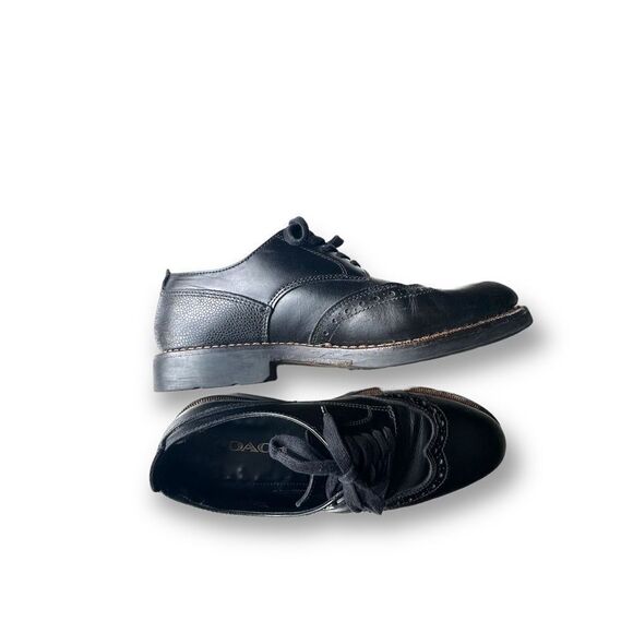 Coach Bleecker Wing Derby Dress Shoes Black Leather Wingtip Size 10D main image 9